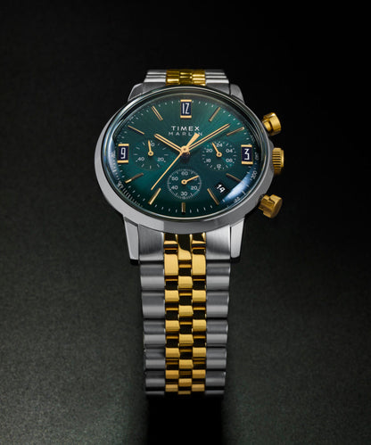 Marlin Chronograph Tachymeter 40mm Stainless Steel Bracelet Watch
