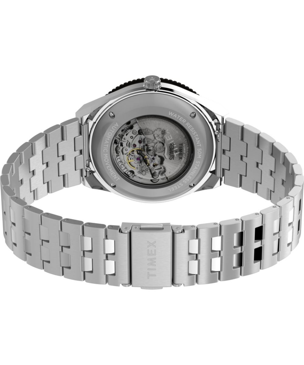 Peanuts x Timex M79 Automatic 40mm Stainless Steel Bracelet Watch