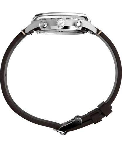 Marlin Jet Quartz Chronograph 40mm Leather Strap Watch