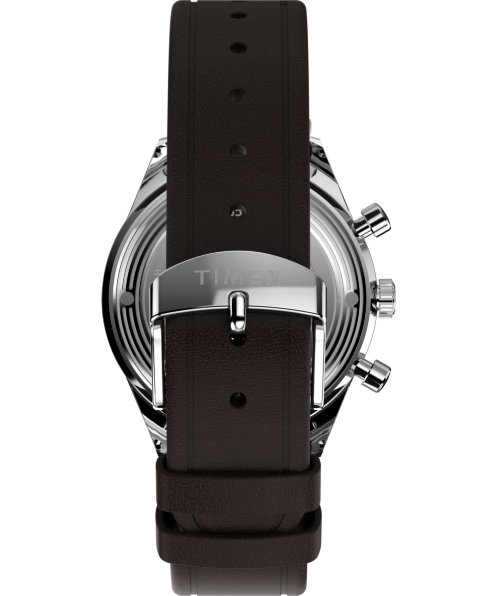 Marlin Jet Quartz Chronograph 40mm Leather Strap Watch