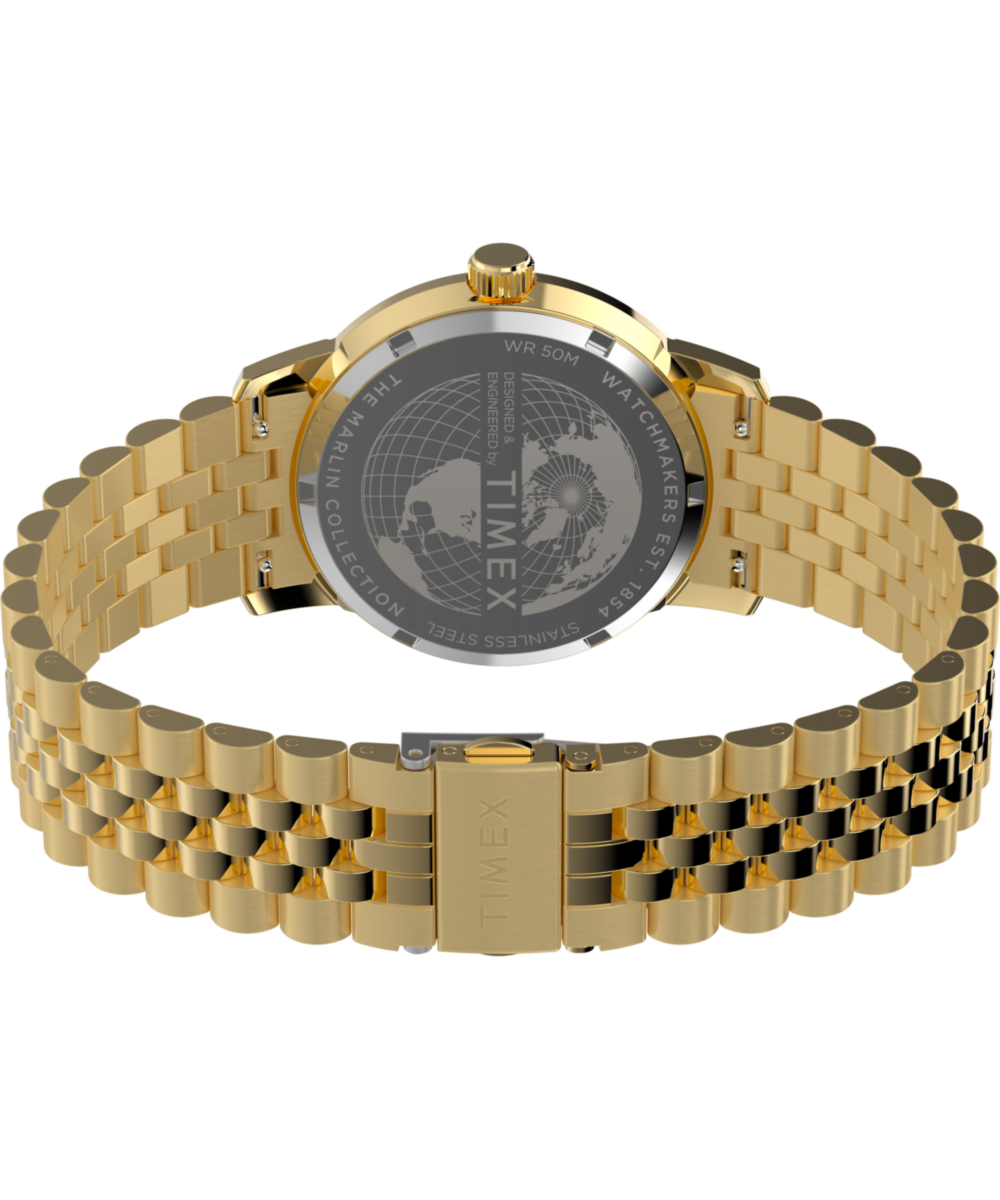 Marlin Quartz GMT 40mm Stainless Steel Bracelet Watch