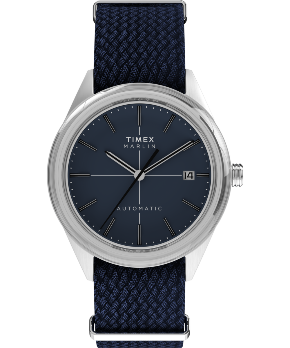 Marlin Jet Automatic 38mm Fabric Strap Watch