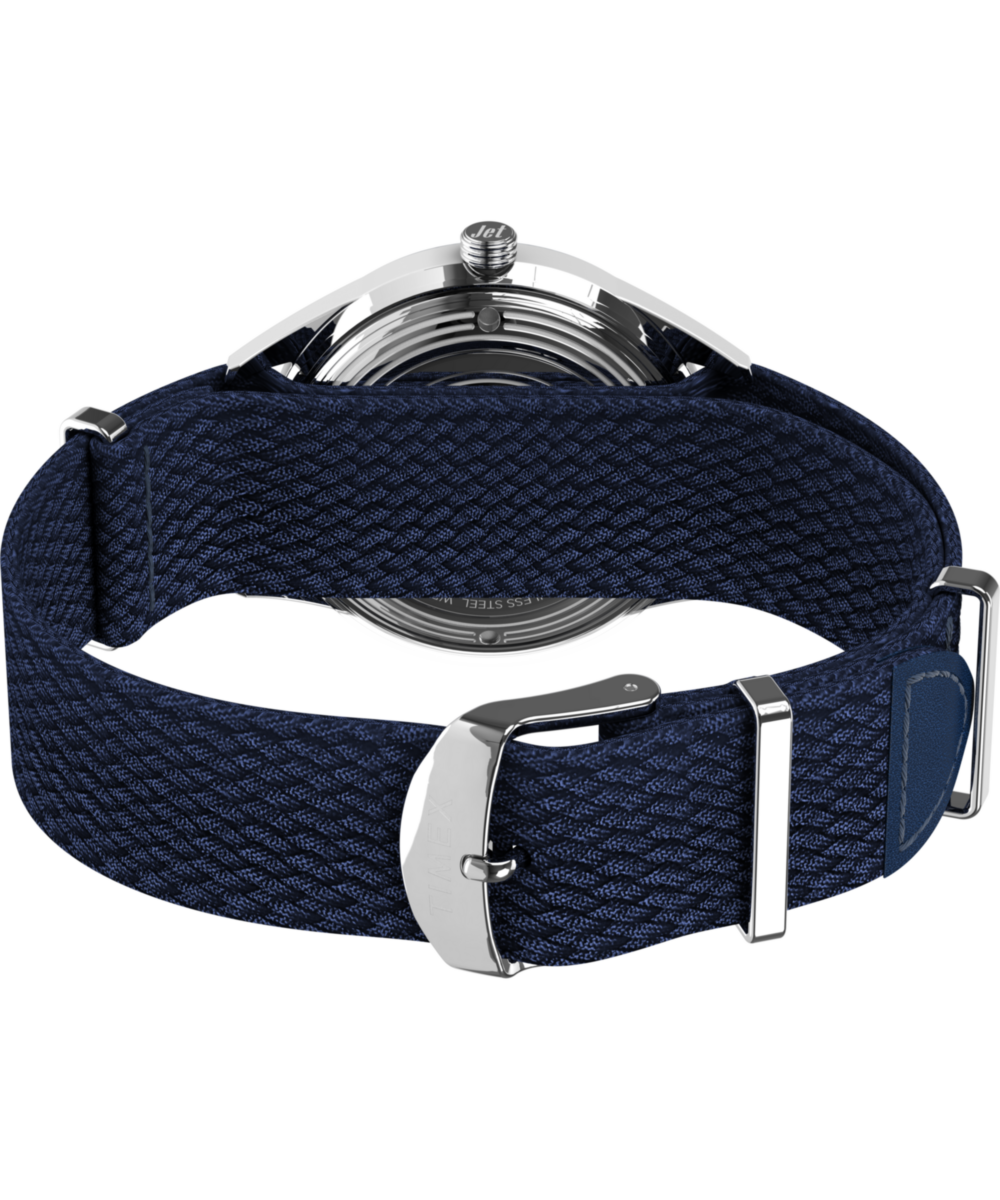 Marlin Jet Automatic 38mm Fabric Strap Watch