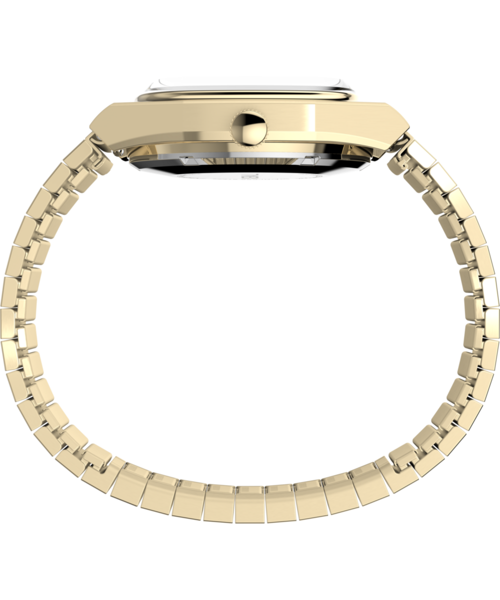 Timex Automatic 1983 E Line Reissue 34mm Gold-Tone Expansion Band Wat