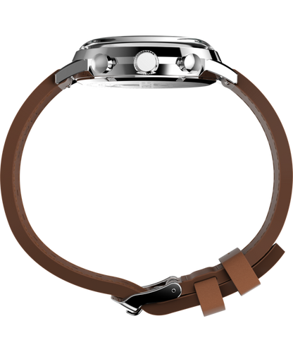 Marlin Chronograph Tachymeter 40mm Leather Strap Watch