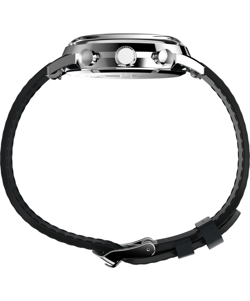 Marlin Chronograph Tachymeter 40mm Leather Strap Watch