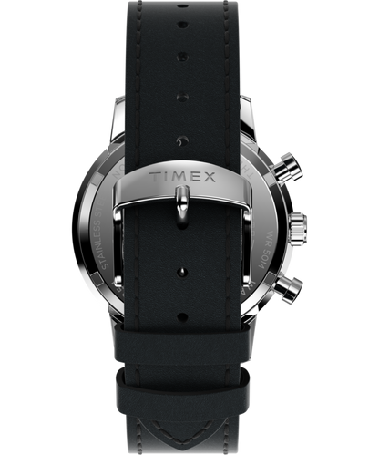 Marlin Chronograph Tachymeter 40mm Leather Strap Watch