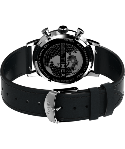 Marlin Chronograph Tachymeter 40mm Leather Strap Watch