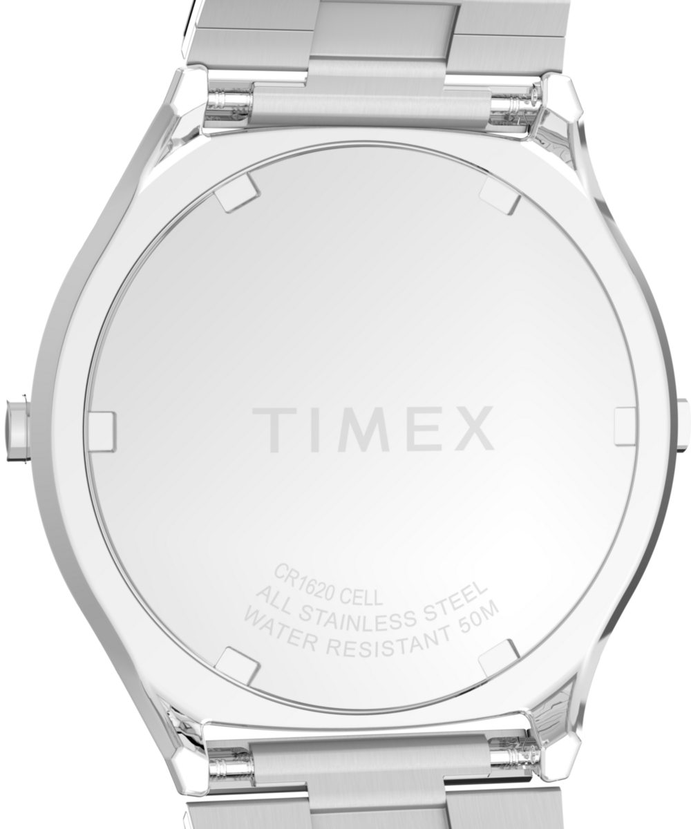 Q Timex 1975 SSQ Digital Reissue 38mm Stainless Steel Bracelet Watch