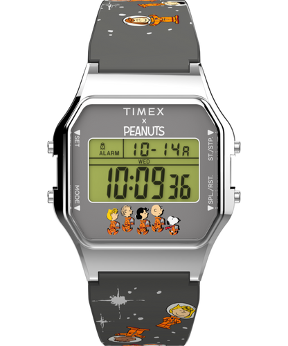 Peanuts x Timex T80 Peanuts Space 34mm Resin Strap Watch