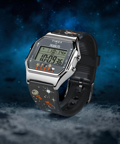 Peanuts x Timex T80 Peanuts Space 34mm Resin Strap Watch
