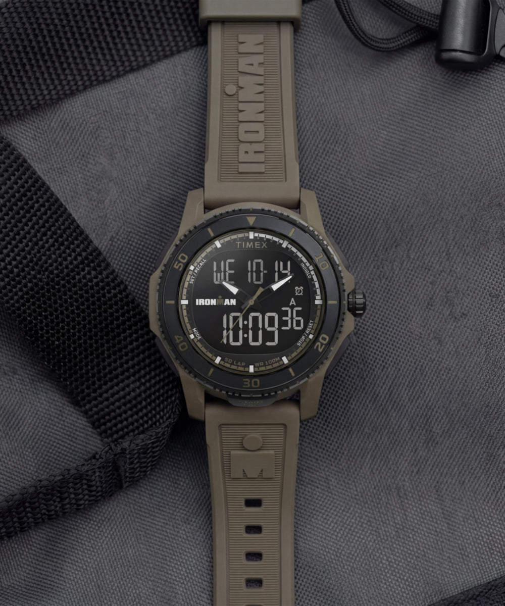TIMEX IRONMAN Adrenaline 46.5mm Resin Strap Watch