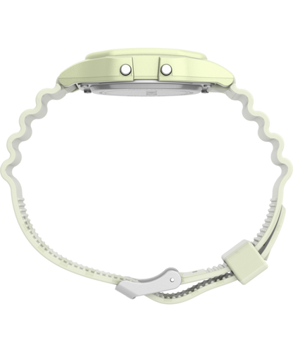 Timex T80 Glow in the Dark 34mm Resin Strap Watch