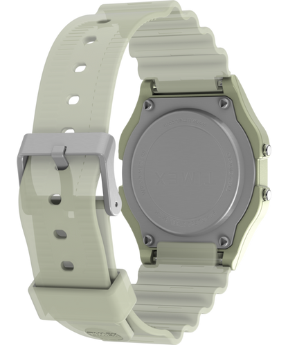 Timex T80 Glow in the Dark 34mm Resin Strap Watch