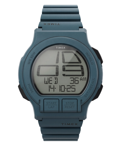 Retroware Digital 46mm Resin Strap Watch