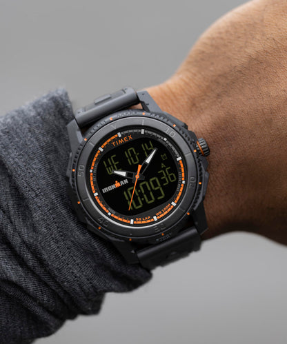 TIMEX IRONMAN Adrenaline Ana-digi 46.5mm PU Strap Watch