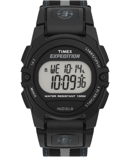 Expedition Chrono-Alarm-Timer 33mm Fabric Strap Watch