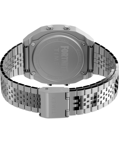 Timex x Fortnite T80 36mm Stainless Steel Bracelet Watch
