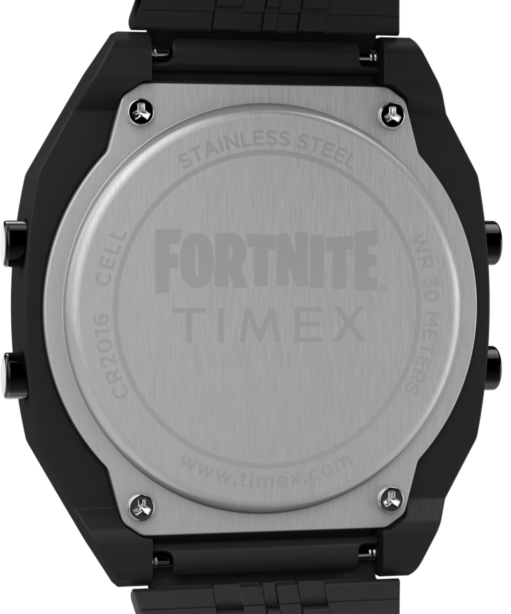Timex x Fortnite T80 36mm Stainless Steel Bracelet Watch