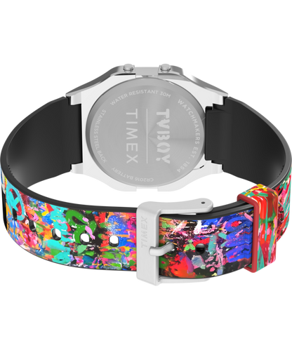 Timex T80 x TVBOY 34mm Resin Strap Watch