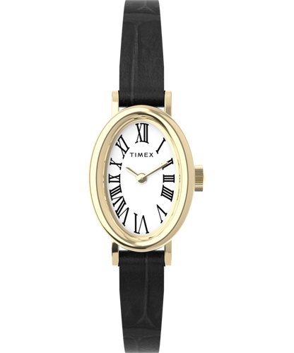 Cavatina 19mm Leather Strap Watch