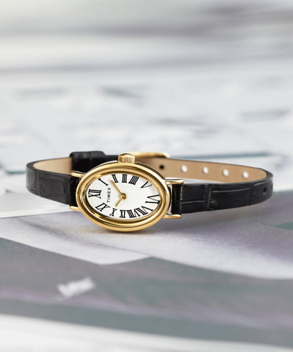 Cavatina 19mm Leather Strap Watch