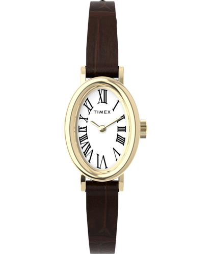 Cavatina 19mm Leather Strap Watch