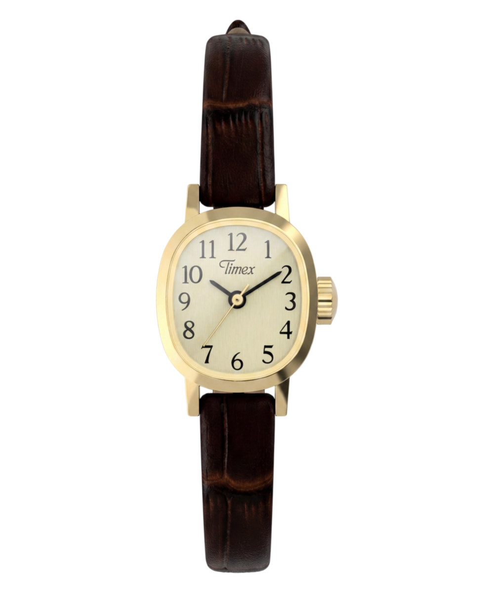 Cavatina Mini 17mm Leather Strap Watch