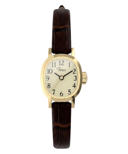 Cavatina Mini 17mm Leather Strap Watch