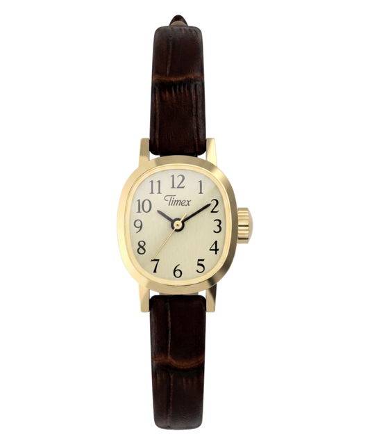 Cavatina Mini 17mm Leather Strap Watch