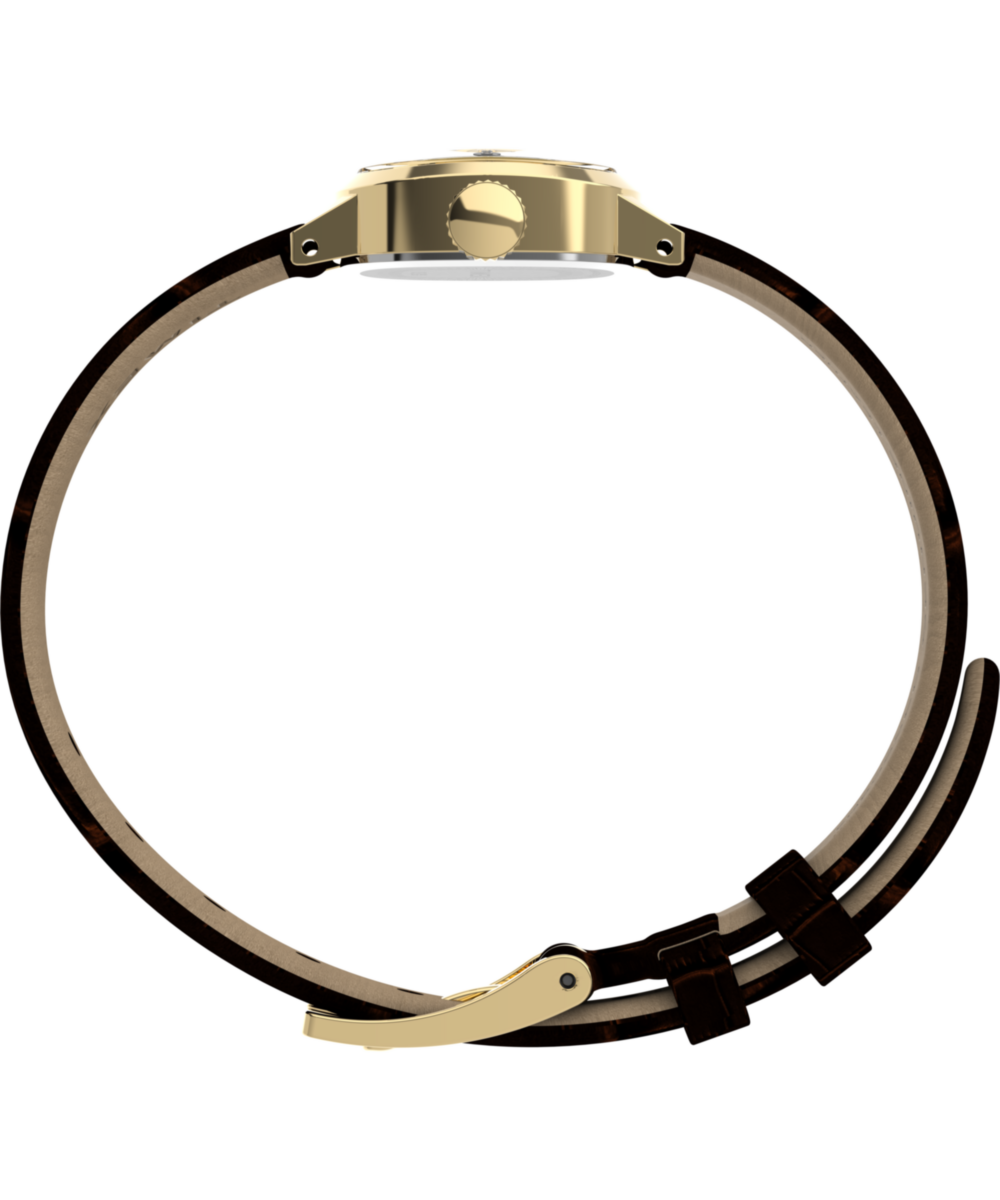 Cavatina Mini 17mm Leather Strap Watch