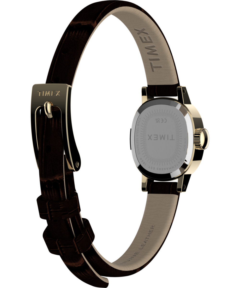 Cavatina Mini 17mm Leather Strap Watch