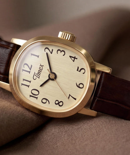 Cavatina Mini 17mm Leather Strap Watch