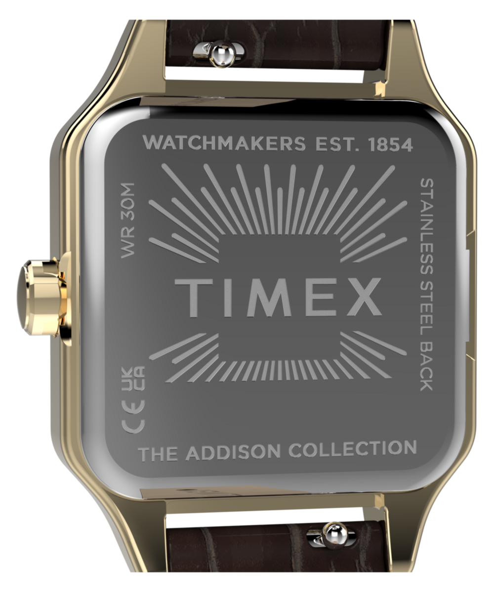 Addison 23mm Leather Strap Watch