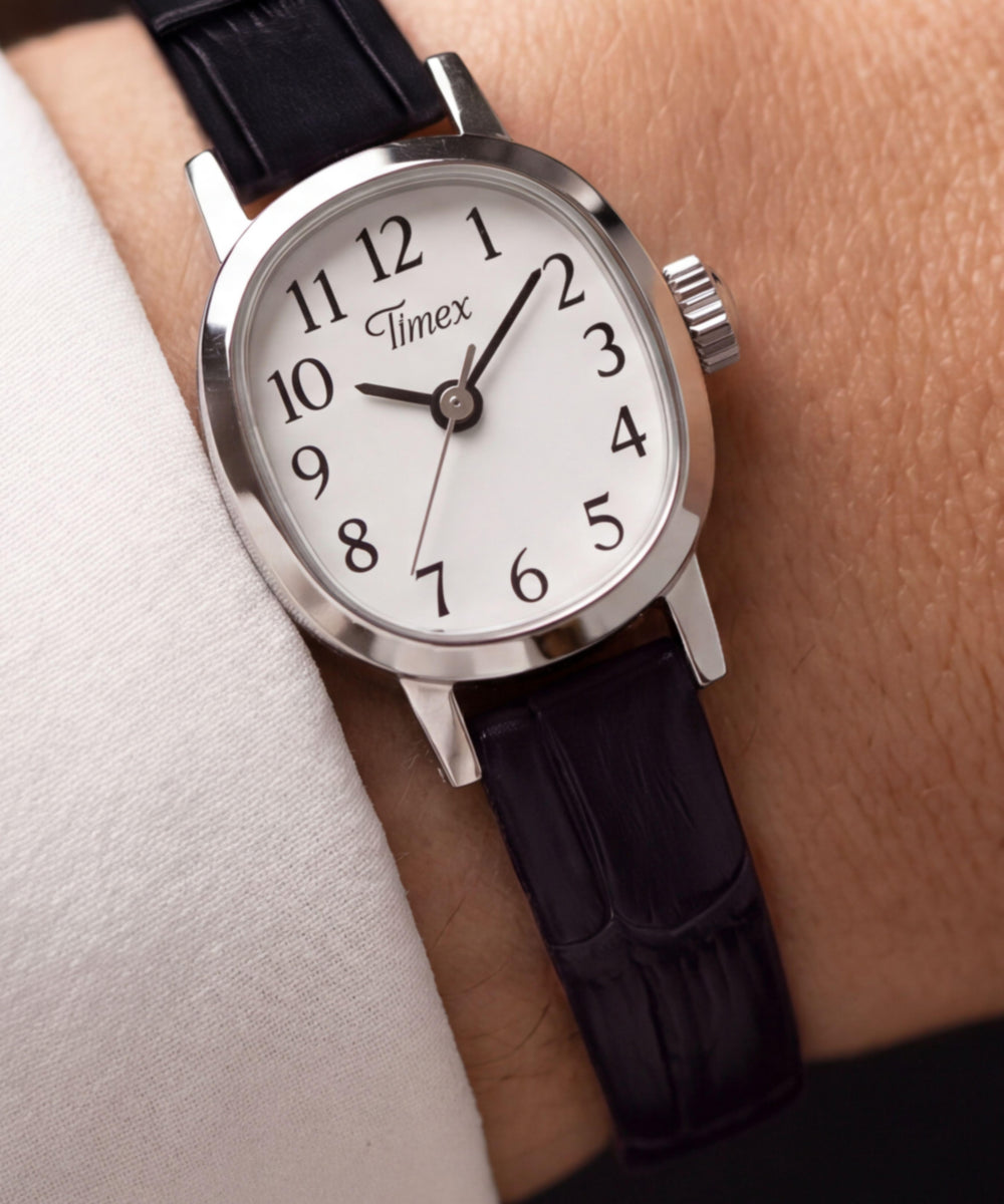 Cavatina Mini 17mm Leather Strap Watch
