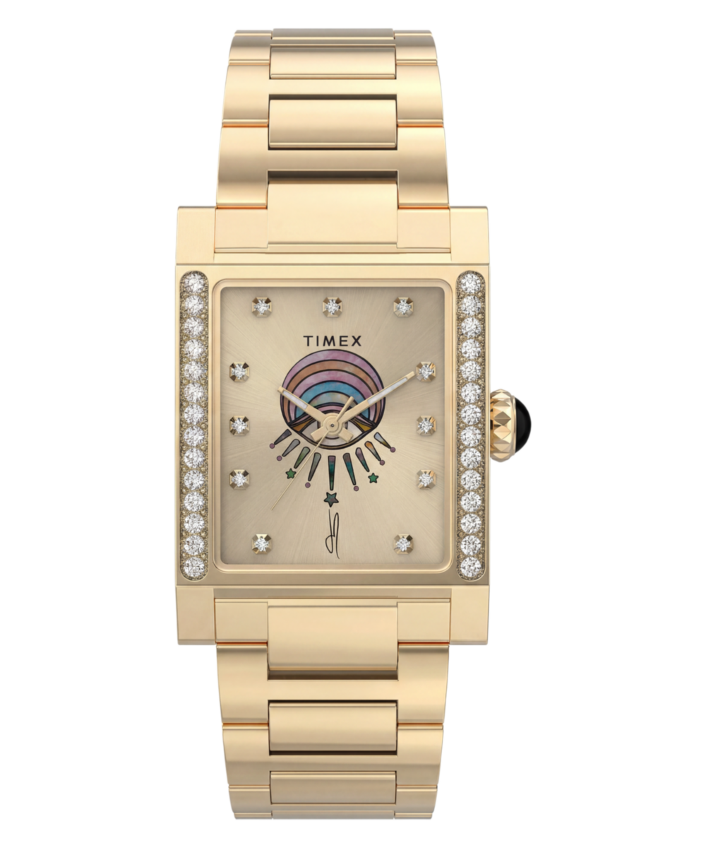 Timex x Jacquie Aiche Éclat 24mm Stainless Steel Bracelet Watch