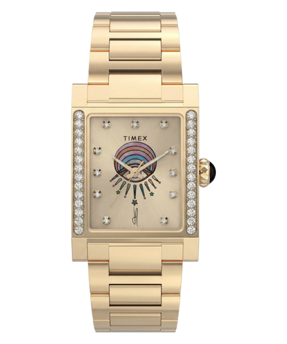 Timex x Jacquie Aiche Éclat 24mm Stainless Steel Bracelet Watch