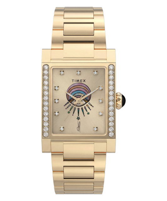 Timex x Jacquie Aiche Éclat 24mm Stainless Steel Bracelet Watch