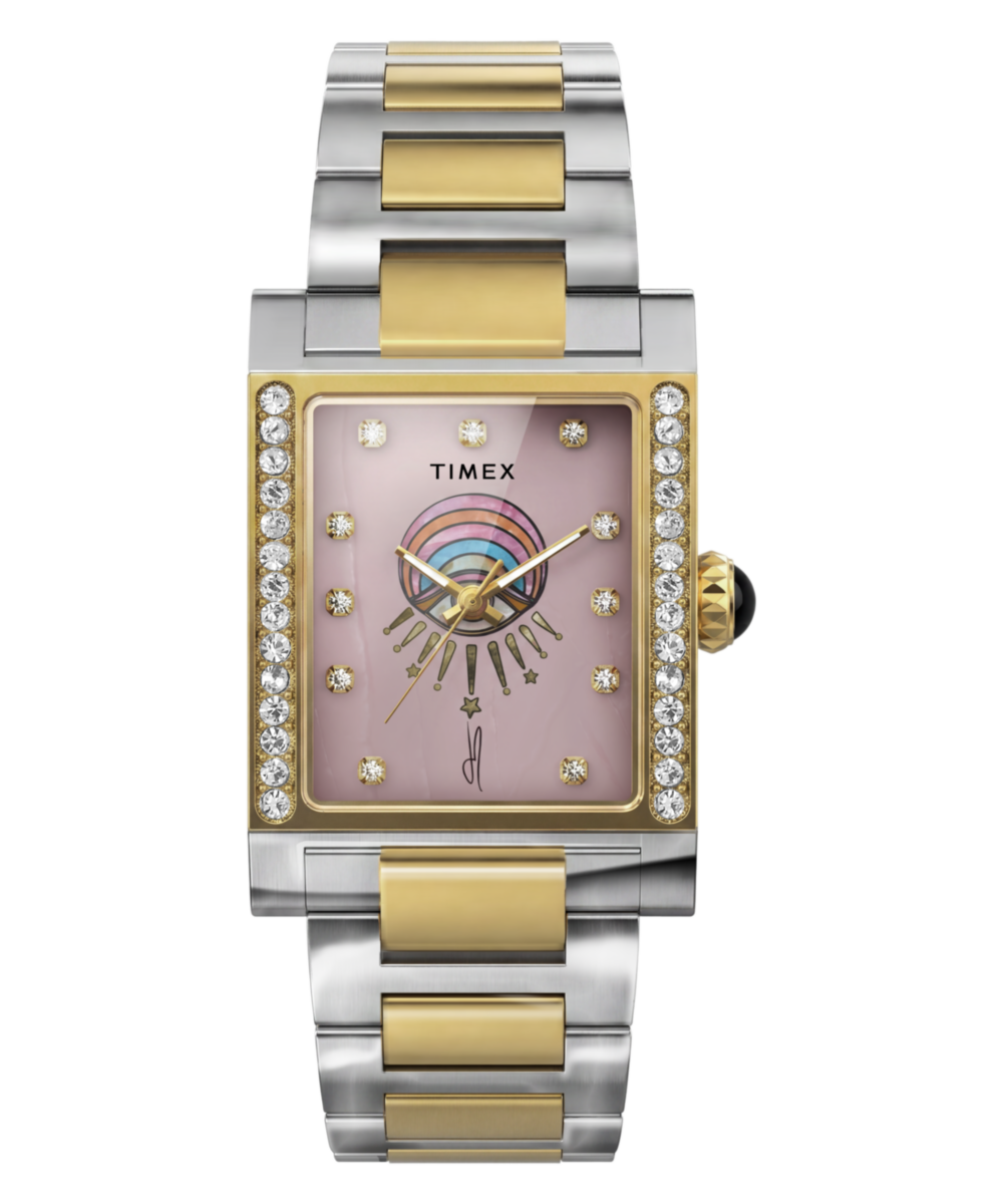 Timex x Jacquie Aiche Éclat 24mm Stainless Steel Bracelet Watch