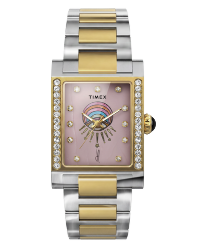 Timex x Jacquie Aiche Éclat 24mm Stainless Steel Bracelet Watch