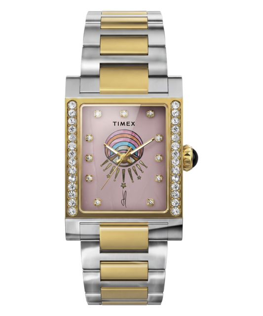 Timex x Jacquie Aiche Éclat 24mm Stainless Steel Bracelet Watch