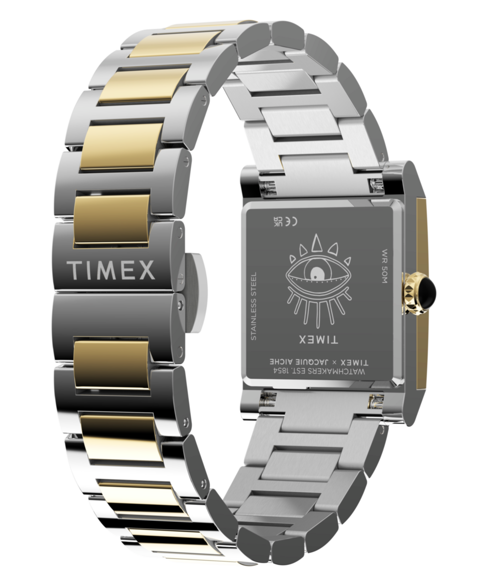 Timex x Jacquie Aiche Éclat 24mm Stainless Steel Bracelet Watch