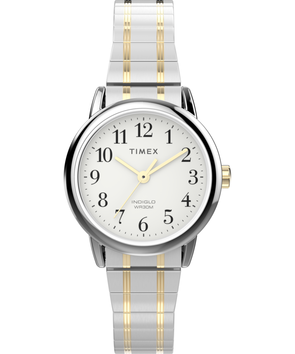 Easy Reader 25mm Stainless Steel Expansion Band Watch
