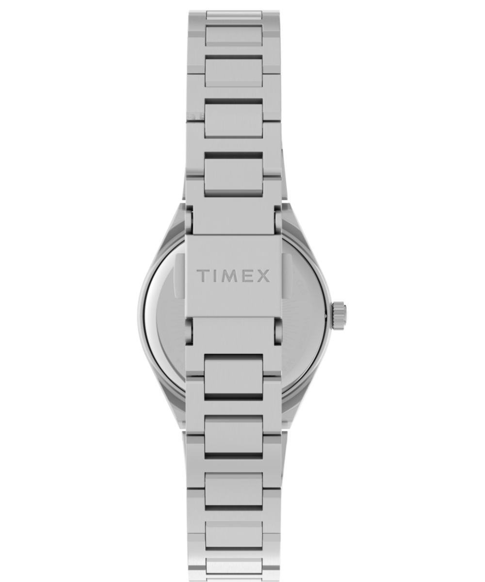Q Timex Continental Mini 24mm Stainless Steel Bracelet Watch