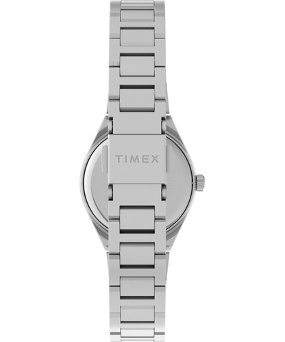 Q Timex Continental Mini 24mm Stainless Steel Bracelet Watch