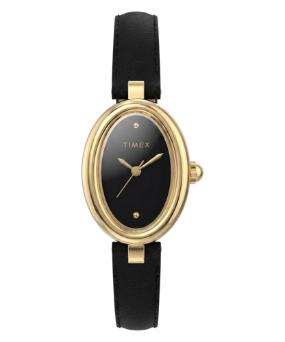 Cavatina Luxe 22mm Leather Strap Watch