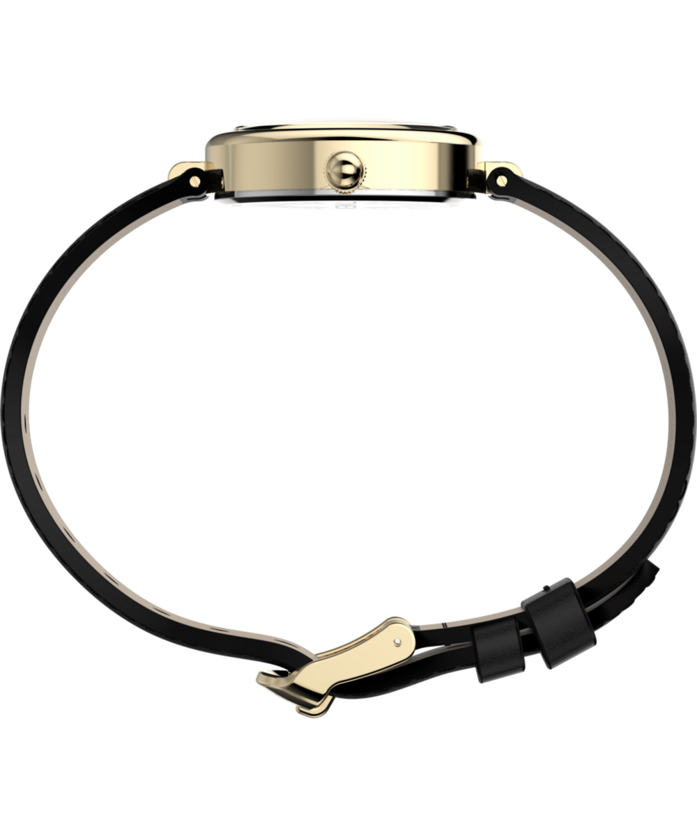 Cavatina Luxe 22mm Leather Strap Watch