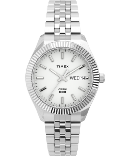 Timex Legacy Boyfriend 36mm Stainless Steel Bracelet Watch