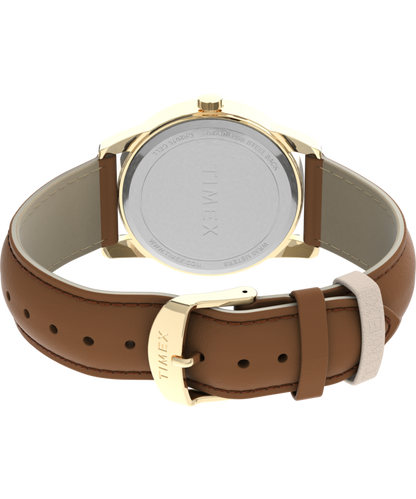 Easy Reader Color Pop 38mm Leather Strap Watch
