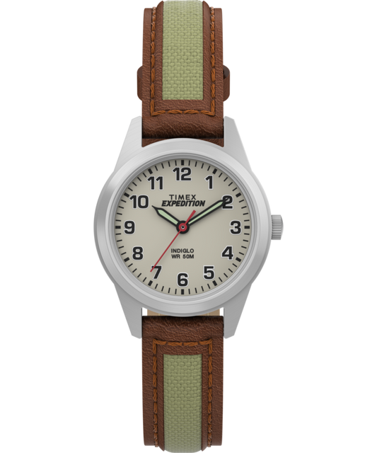 Expedition Field Mini 26mm Leather Strap Watch